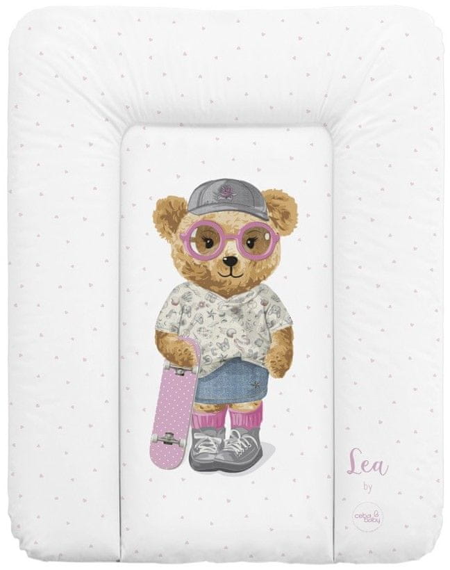 Ceba Baby Podložka prebaľovacia mäkká (50x70) Fluffy Puffy Lea
